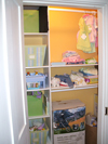baby room closet