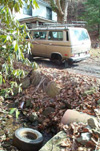 Vanagon tire fell off